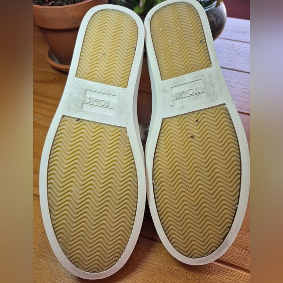 TOMS Bryce Brown Sugar Leather Sneakers‎ - Womens Size 11 - Picture 6 of 8